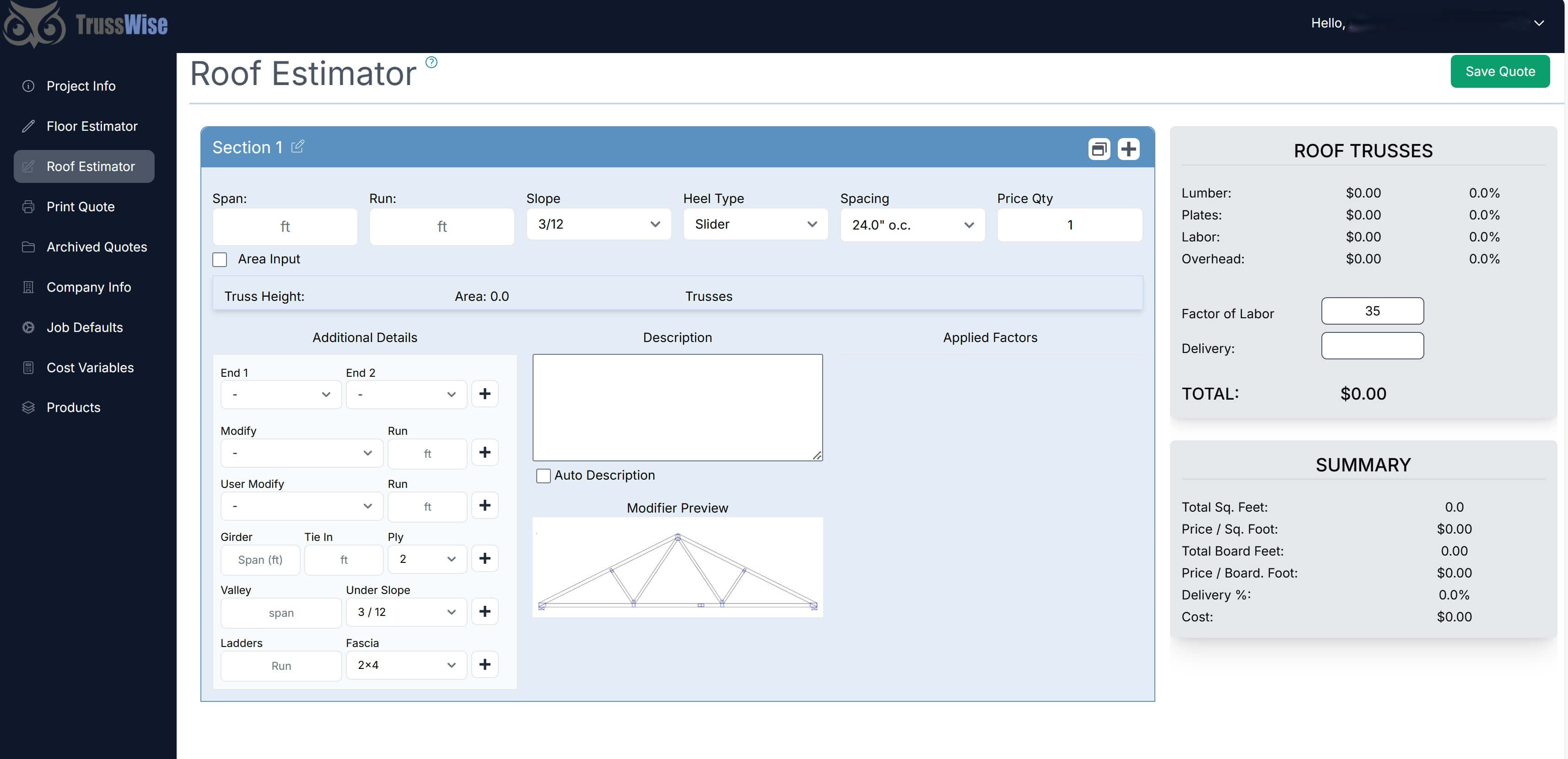 Roof Estimator Screen shot-1
